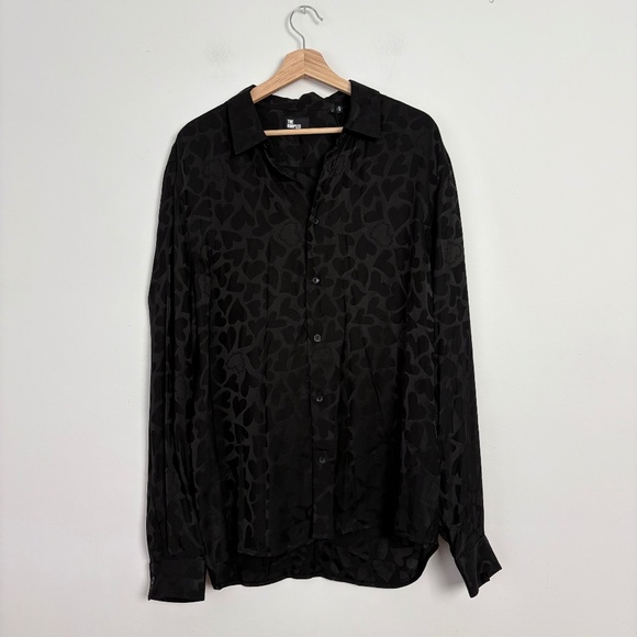 The kooples heart monochrome button up shirt - Picture 2 of 5